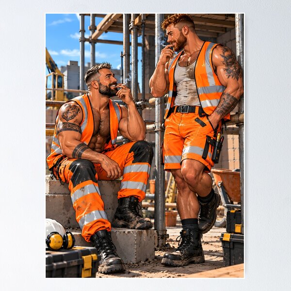 Item preview, Fag Break Builders designed and sold by Leatherandsmoke.