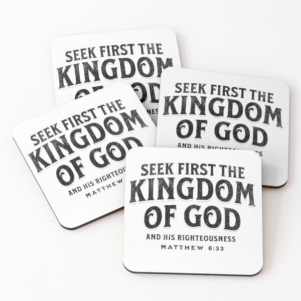 Item preview, Kingdom of God Christian TShirt Design Matthew 6:33 designed and sold by DigitalDesignBPM.