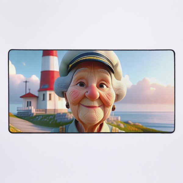 Item preview, Old Fart as a Lighthouse Keeper designed and sold by Colin Bentham.