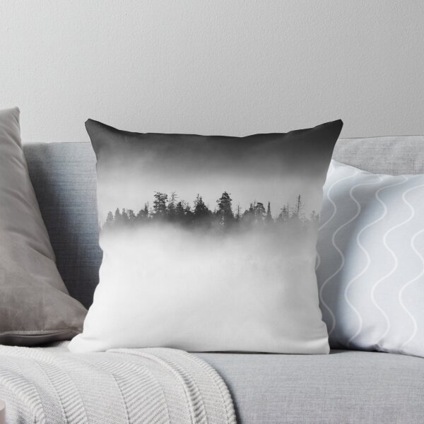 Item preview, In the clouds low. Early Morning at Pahkanakallio 16 bw designed and sold by Jouko Lehto Photography.