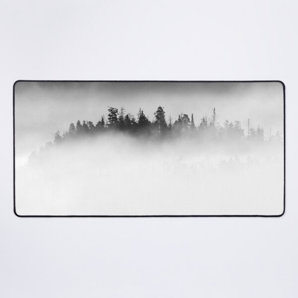 Item preview, In the clouds low. Early Morning at Pahkanakallio 16 bw designed and sold by Jouko Lehto Photography.