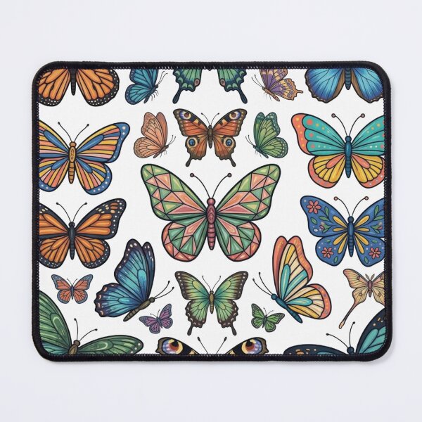 Item preview, Vintage Colorful Butterfly Collection designed and sold by ThePrintArt.
