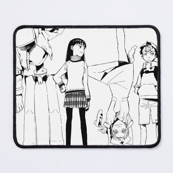 Item preview, FLCL Illustration from The FLCL Archives (Monochrome) designed and sold by Fire TheMann.