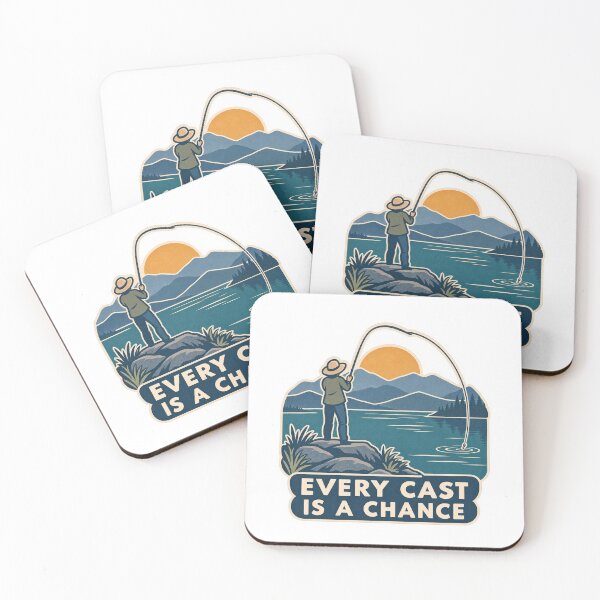Item preview, Every Cast Is A Chance Motivational Quote designed and sold by OrientKes.