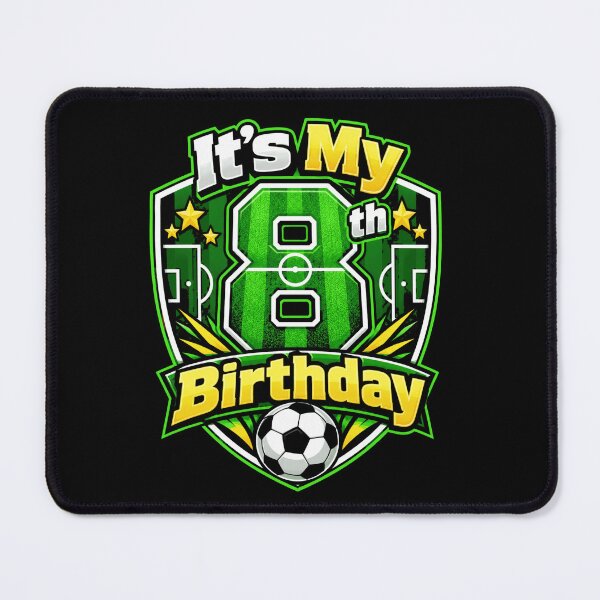 Item preview, It's My 8th Birthday Soccer Player Eight Years Old designed and sold by FolkGraphics.