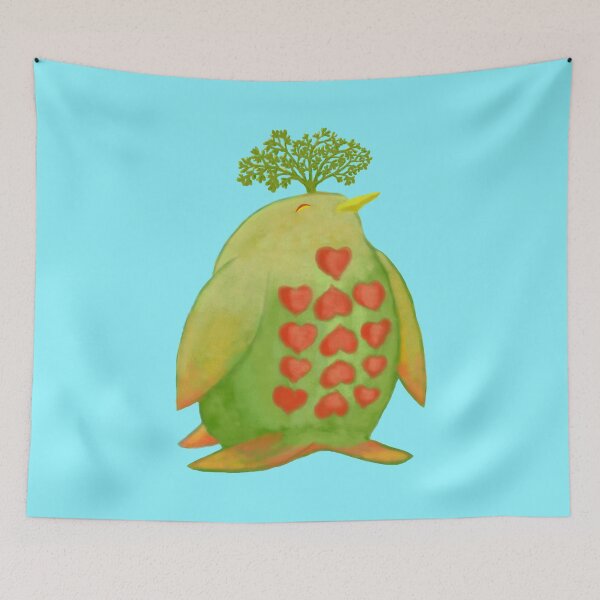 Item preview, An adorable and unique bird designed and sold by greenPQBstudio.
