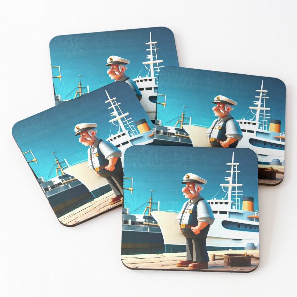 Item preview, Old Fart as a Harbour Master designed and sold by Colin Bentham.