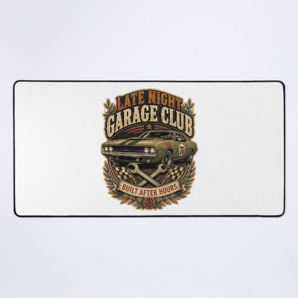 Item preview, Vintage Late Night Garage Club Built After Hours designed and sold by gushtera.