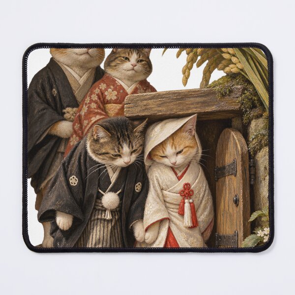 Item preview, The Mouse's Wedding Cat Procession designed and sold by Ocelot-T.