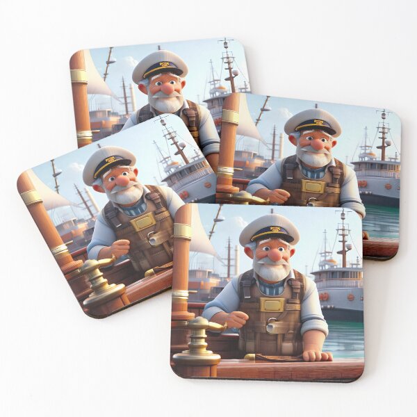 Item preview, Old Fart as a Harbour Master designed and sold by Colin Bentham.
