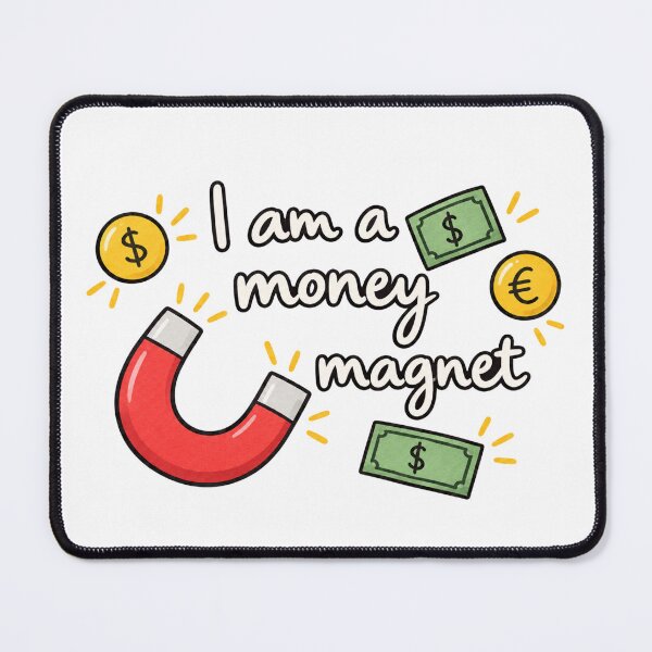 Item preview, I Am a Money Magnet – Abundance & Wealth Affirmation designed and sold by FeelCreations.