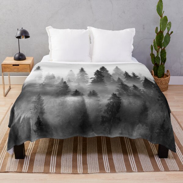 Item preview, Forest and the river. Early Morning at Pahkanakallio 30 bw designed and sold by Jouko Lehto Photography.