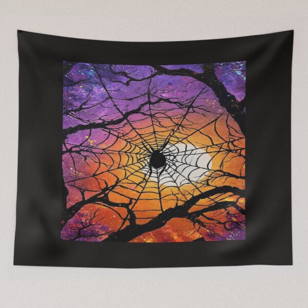 Item preview, Creepy Spider Web Twilight Artwork  designed and sold by NivyasArtistry.