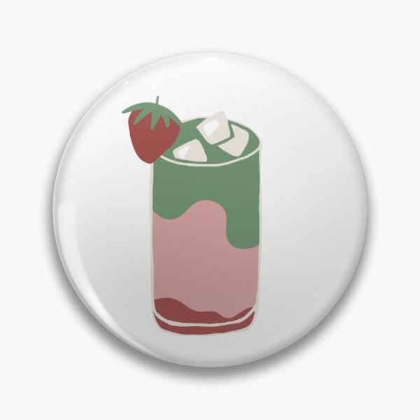 Item preview, strawberry matcha latte designed and sold by raspberryclover.