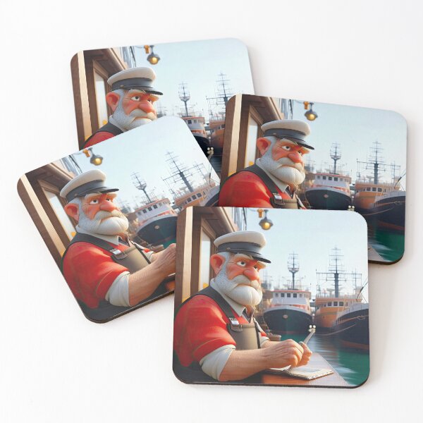 Item preview, Old Fart as a Harbour Master designed and sold by Colin Bentham.
