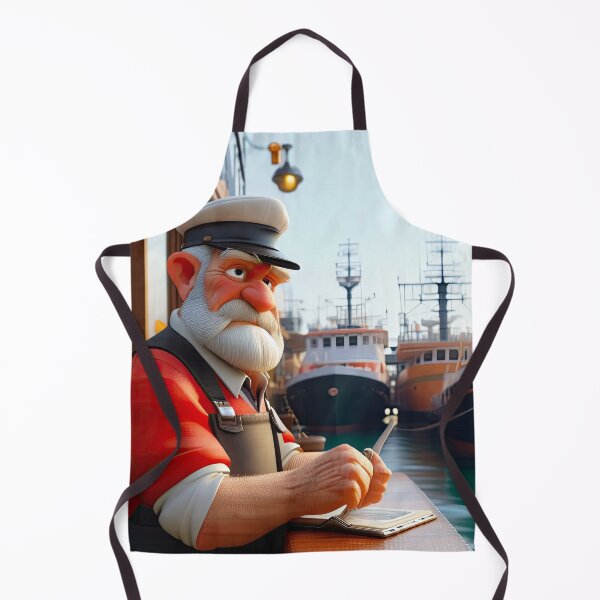 Item preview, Old Fart as a Harbour Master designed and sold by Colin Bentham.