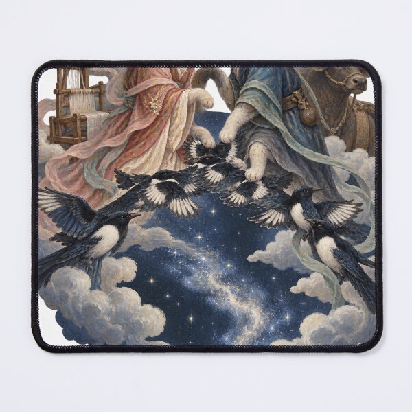 Item preview, Tanabata Cats Reunited Across the Milky Way designed and sold by Ocelot-T.