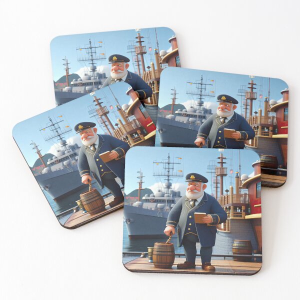 Item preview, Old Fart as a Harbour Master designed and sold by Colin Bentham.