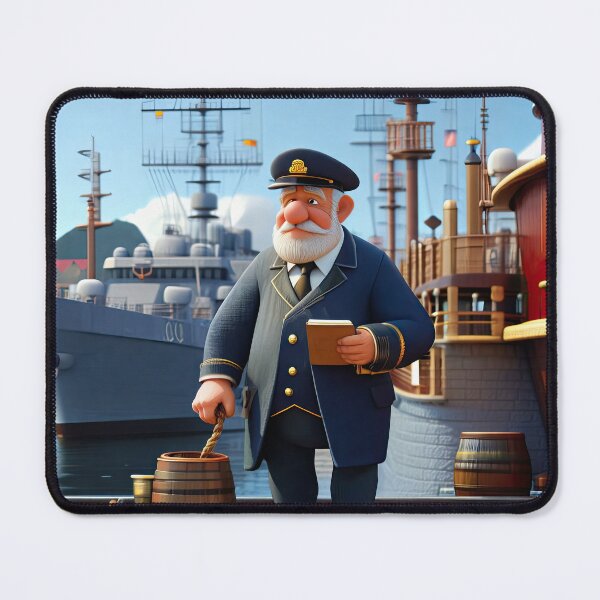 Item preview, Old Fart as a Harbour Master designed and sold by Colin Bentham.
