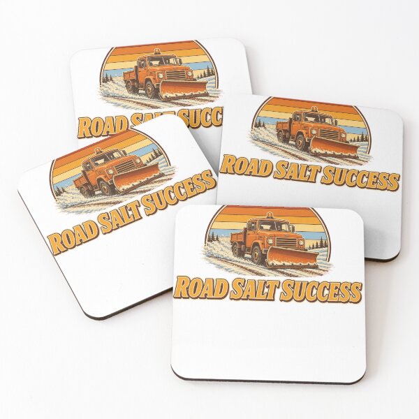 Item preview, Road Salt Success Snowplow Driver Winter designed and sold by HappyVibration.