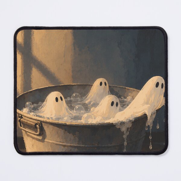 Item preview, Halloween — Ghost Bath designed and sold by loloart8.