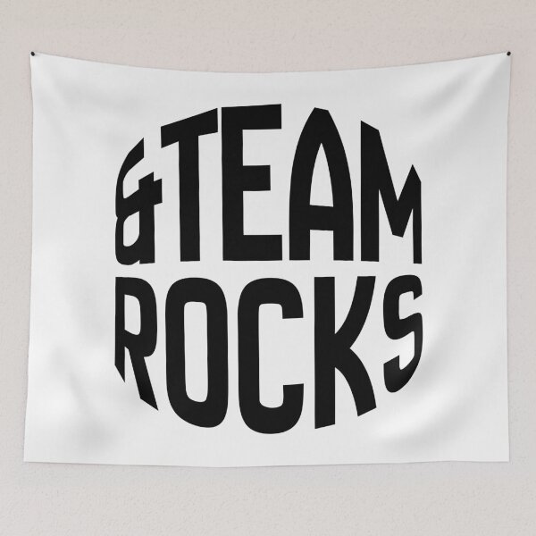 Item preview, ANDTEAM ROCKS Text Kpop designed and sold by lydiamoon1.
