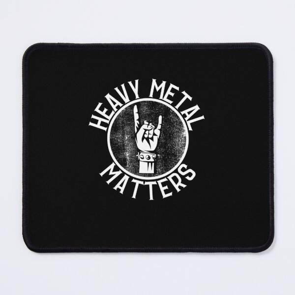 Item preview, Heavy Metal Matters Rock Hand Vintage Logo Design designed and sold by Mary Robbins.