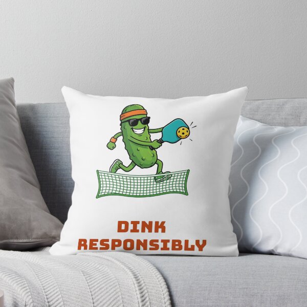 Item preview, Dink Responsibly Funny Pickleball Shirt — Cool Pickle Player Pun Gift Tee designed and sold by RobinHoodShirts.