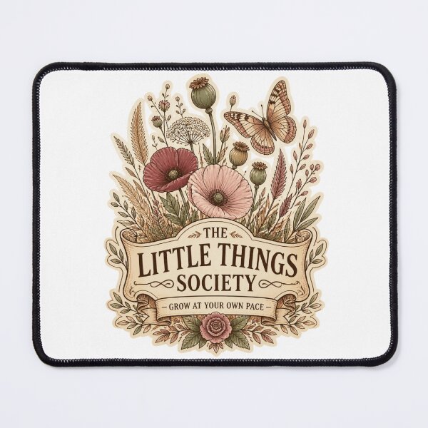Item preview, Vintage Botanical The Little Things Society Wildflower Butterfly designed and sold by gushtera.