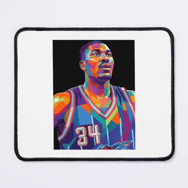 Item preview, Hakeem Olajuwon Houston Rockets Geometric Pop Art Design designed and sold by Mary Robbins.