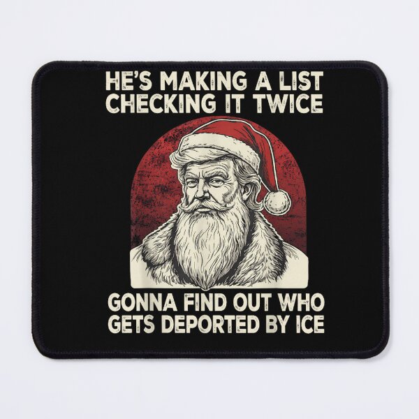 Item preview, Vintage Santa Portrait with Political Christmas Satire designed and sold by NgumohaLanke.