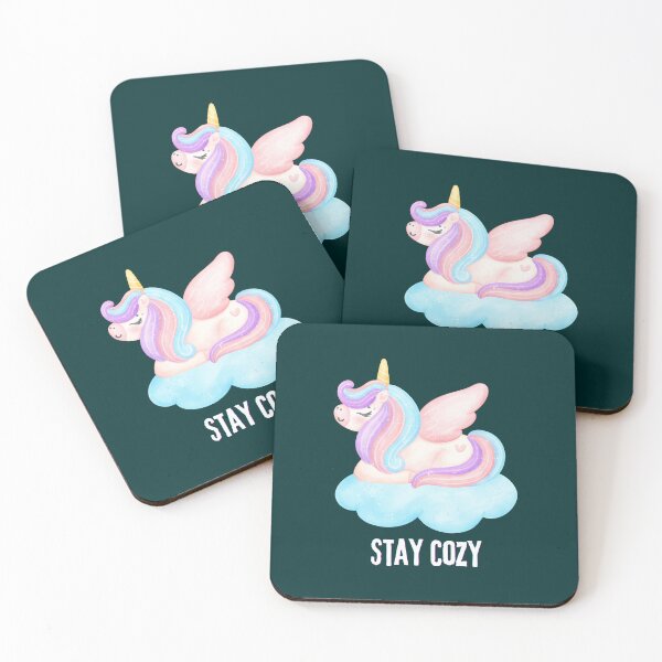 Item preview, Cute Unicorn Stay Cozy designed and sold by stormk10.