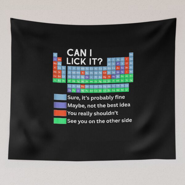 Item preview, Funny Chemistry Periodic Table with Color Legend designed and sold by NgumohaLanke.