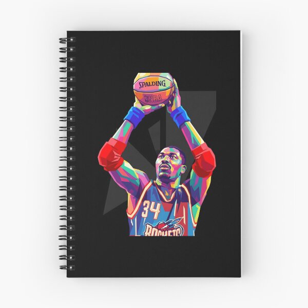 Item preview, Hakeem Olajuwon Basketball Shooting Pop Art Design designed and sold by Mary Robbins.