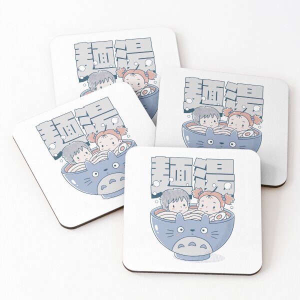Item preview, Noodle Bath Anime Kids Ramen Bowl Cute Forest Spirit Kawaii Japanese Art designed and sold by LunaBeautiful.