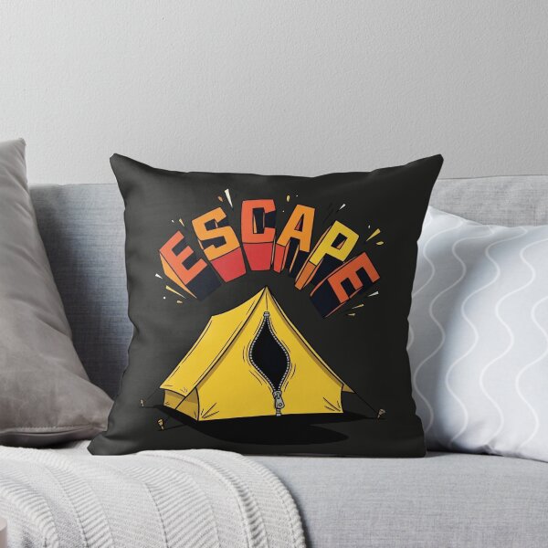 Item preview, Escape Camping Tent Outdoor Adventure Pop Art designed and sold by Rare By Hero.