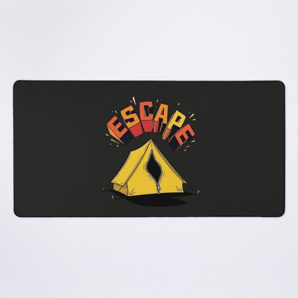 Item preview, Escape Camping Tent Outdoor Adventure Pop Art designed and sold by Rare By Hero.