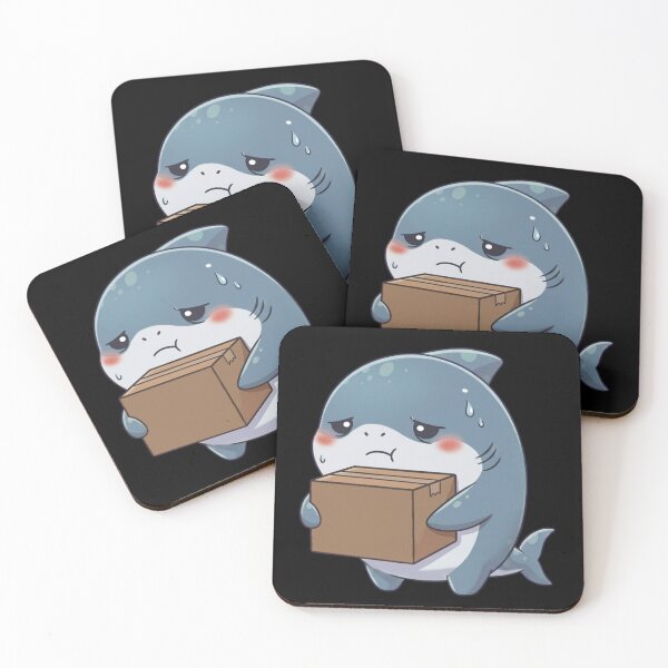 Item preview, Homeless Shark Struggling with Life designed and sold by Nature's Chibis.
