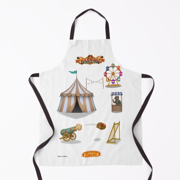 Item preview, Hannibal the Cannonball: Vintage Circus Animal Parody designed and sold by MissTerryWoman.