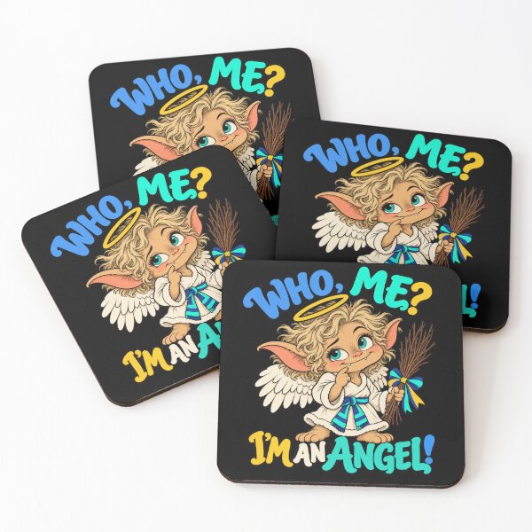 Item preview, Who Me? I'm an Angel! – Funny Christmas Angel designed and sold by Aimetoi.