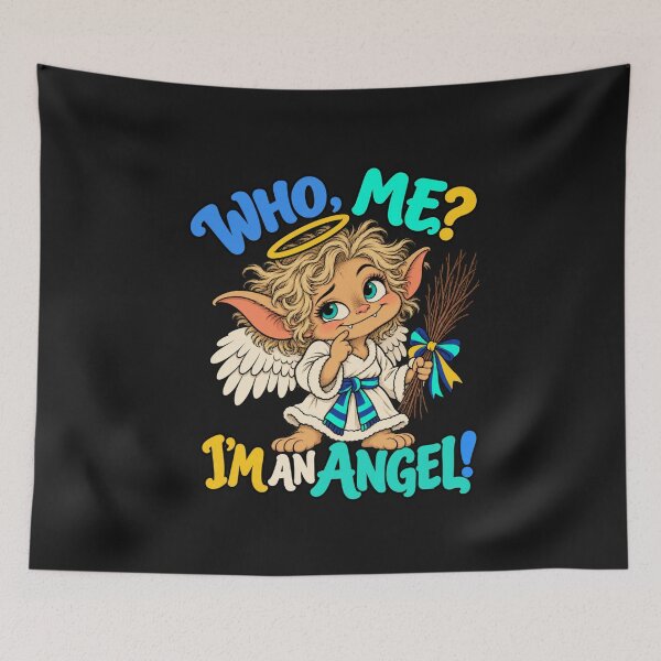 Item preview, Who Me? I'm an Angel! – Funny Christmas Angel designed and sold by Aimetoi.