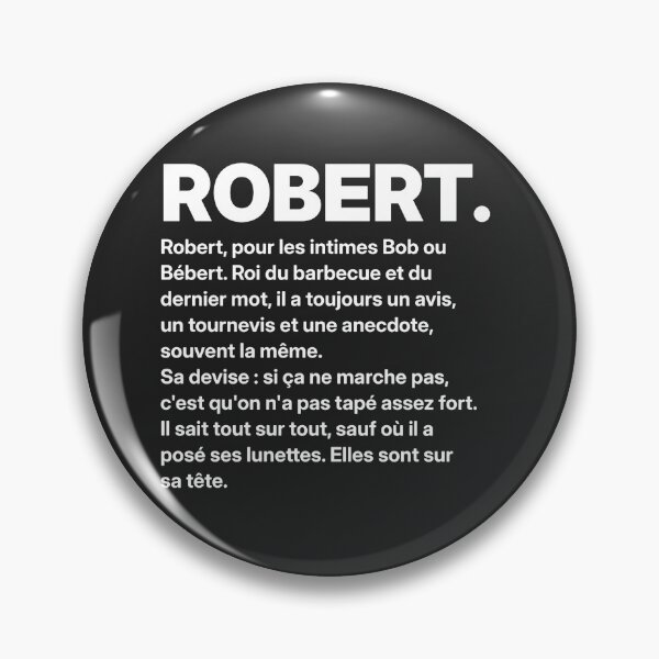 Item preview, T-shirt Robert, name, humorous definition designed and sold by Jayteezy.