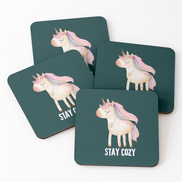 Item preview, Copy of Cute Unicorn Stay Cozy designed and sold by stormk10.