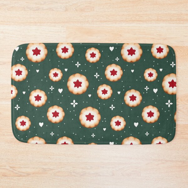 Item preview, Christmas Jam Cookies Dark Green Pattern designed and sold by OneLook.