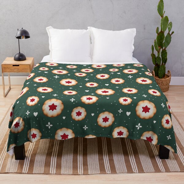 Item preview, Christmas Jam Cookies Dark Green Pattern designed and sold by OneLook.