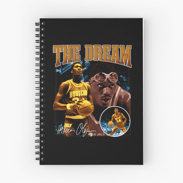 Item preview, Hakeem Olajuwon The Dream Gold Basketball Poster Design designed and sold by Mary Robbins.