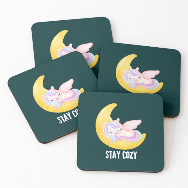 Item preview, Cute Unicorn Stay Cozy designed and sold by stormk10.