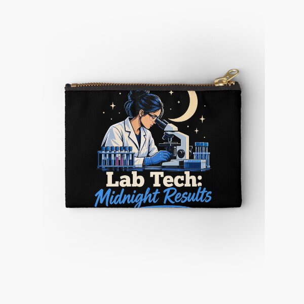 Item preview, Night Shift Lab Tech – Midnight Results Scientist Design designed and sold by DesignsDominus.