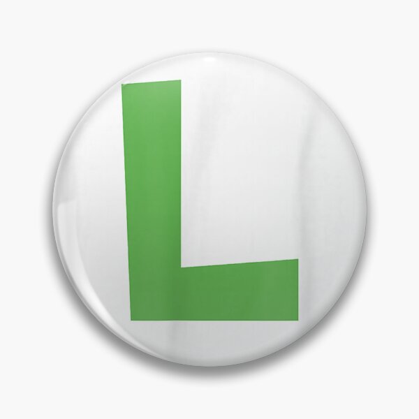 Item preview, Green Letter L Inside a White Circle designed and sold by ObukiLantara.