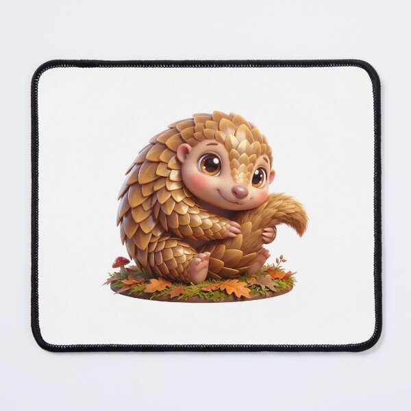Item preview, Cute Baby Pangolin Curled Up designed and sold by Thanat Pattern Studio.